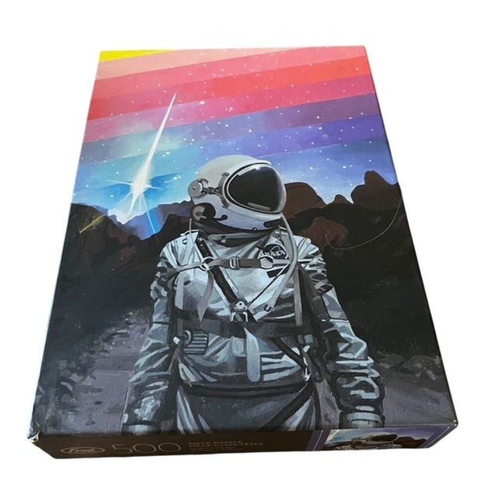 Incomplete 500 Piece Fred Rainbow One Puzzle